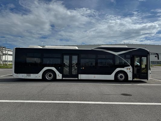 Autobus urbano Zonson elettrico da 12 m, 31 posti, guida a sinistra, con 2 porte passeggeri e 30 posti