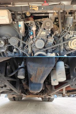 Autobus di seconda mano di un piano e mezzo da 57 a 59 posti, posizione di sterzo LHD.