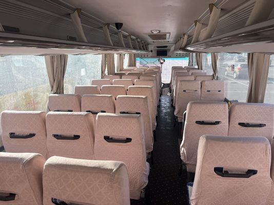 Autobus di seconda mano con assorbimento degli urti vetro a doppio strato e aria calda Offerta nazionale di vendita all'ingrosso IV standard di emissione