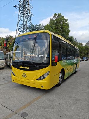 Autobus Shuchi Elettrico a Energia Nuova 62/31 Posti Giallo Usato LHD Autobus Urbano