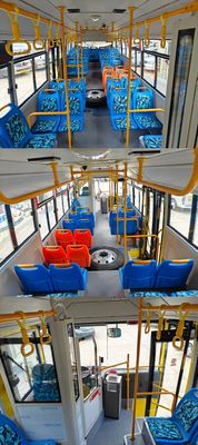 Autobus Shuchi Elettrico a Energia Nuova 62/31 Posti Giallo Usato LHD Autobus Urbano