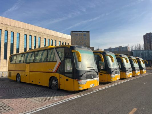 Autobus Yellow King Long usato: 63 posti, motore Yuchai e trasmissione manuale